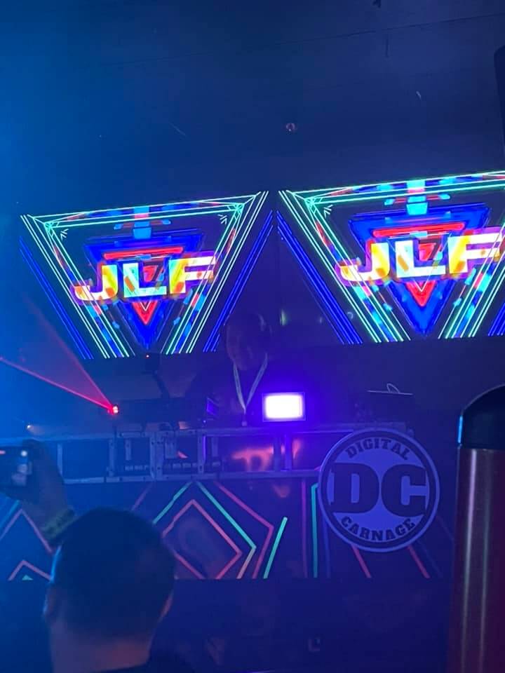 JLF playing at Digital Carnage